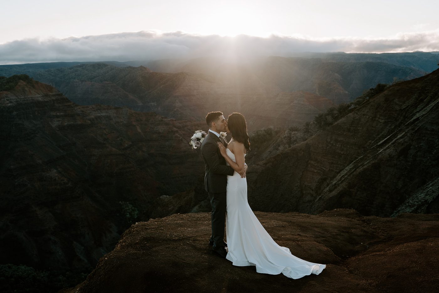 How to Elope in Waimea Canyon